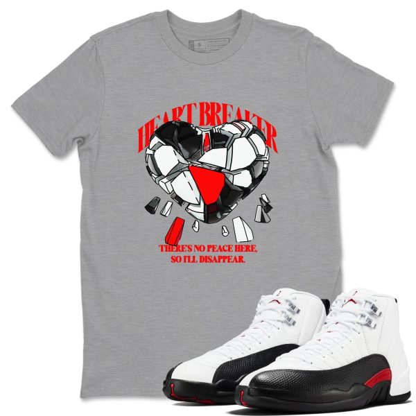 Heart Breaker Unisex Shirts To Match Jordans AJ12 Taxi Flip Jezsport.com