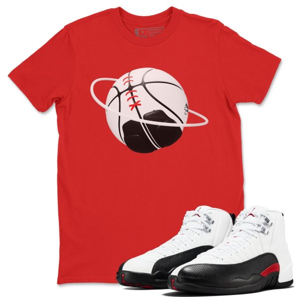 Basketball Planet Unisex Shirts To Match Jordans AJ12 Taxi Flip Jezsport.com