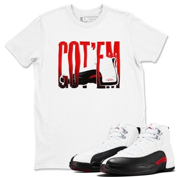 Wiggling Gotem Unisex Shirts To Match Jordans AJ12 Taxi Flip Jezsport.com