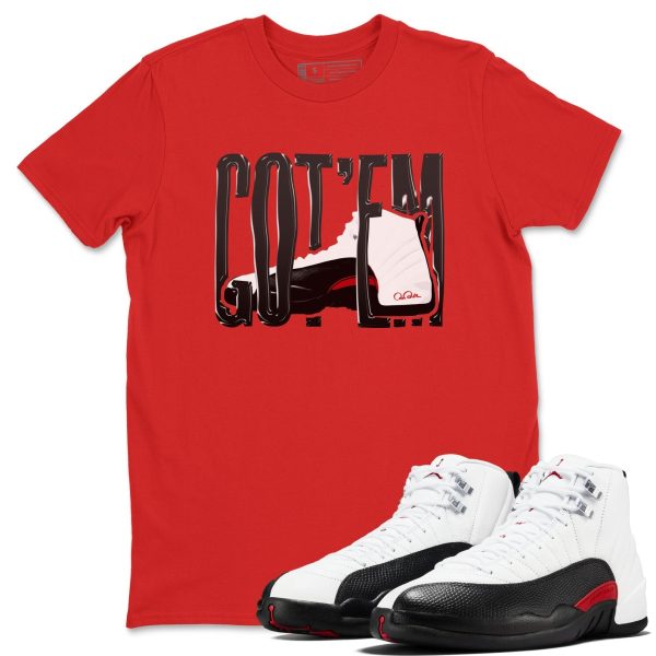 Wiggling Gotem Unisex Shirts To Match Jordans AJ12 Taxi Flip Jezsport.com