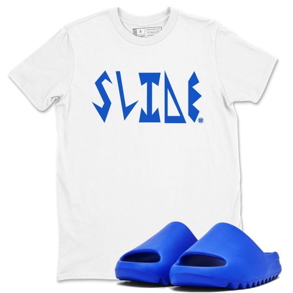 Slide Letters Unisex Shirts To Match Jordans Slide Azure Jezsport.com