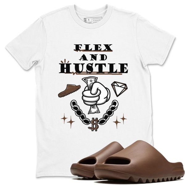 Flex And Hustle Unisex Shirts To Match Jordans Slide Flax Jezsport.com