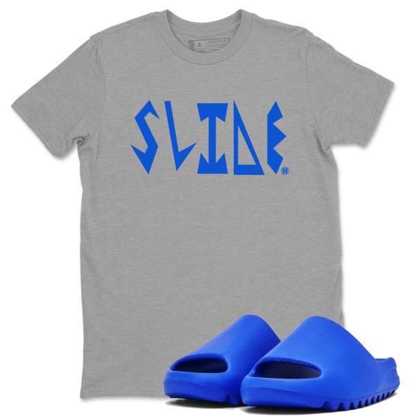 Slide Letters Unisex Shirts To Match Jordans Slide Azure Jezsport.com