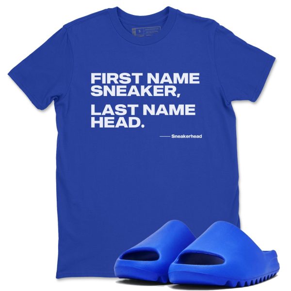 My Name Is Unisex Shirts To Match Jordans Slide Azure Jezsport.com