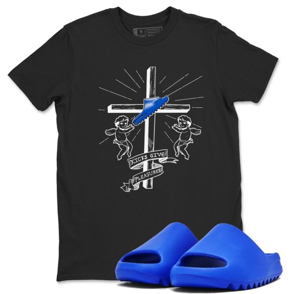 Kicks Give You Pleasures Unisex Shirts To Match Jordans Slide Azure Jezsport.com