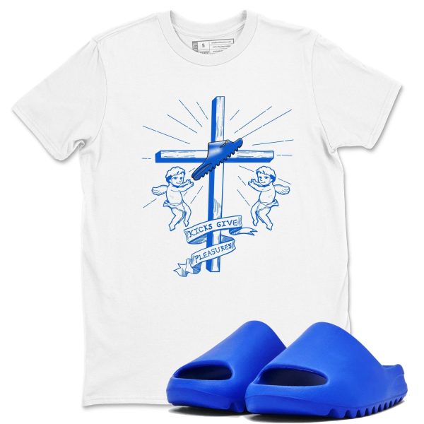 Kicks Give You Pleasures Unisex Shirts To Match Jordans Slide Azure Jezsport.com