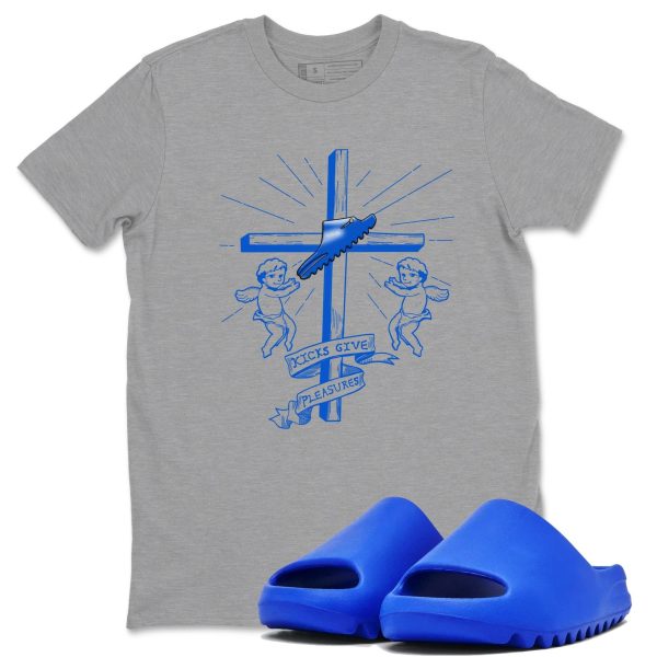 Kicks Give You Pleasures Unisex Shirts To Match Jordans Slide Azure Jezsport.com