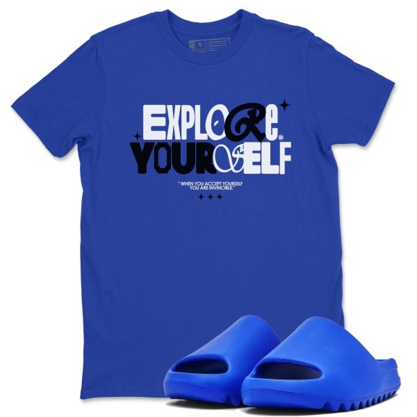 Explore Yourself Unisex Shirts To Match Jordans Slide Azure Jezsport.com