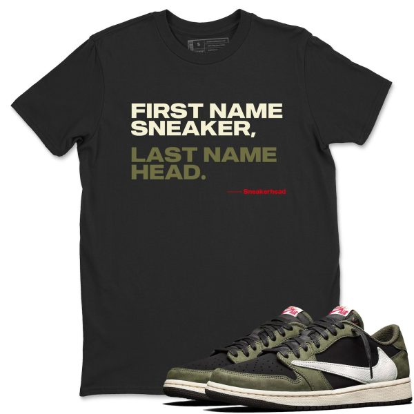 My Name Is Unisex Shirts To Match Jordans AJ1 Black Olive Jezsport.com