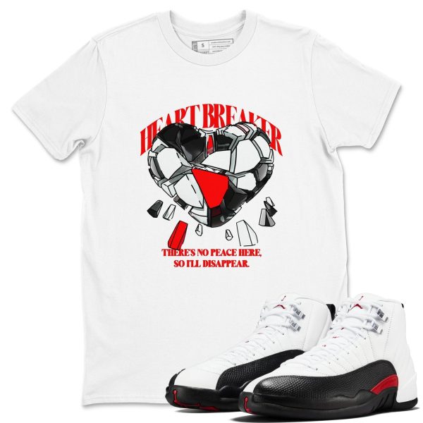 Heart Breaker Unisex Shirts To Match Jordans AJ12 Taxi Flip Jezsport.com