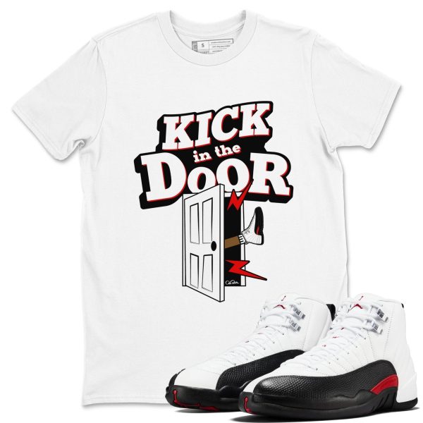 Kick In The Door Unisex Shirts To Match Jordans AJ12 Taxi Flip Jezsport.com