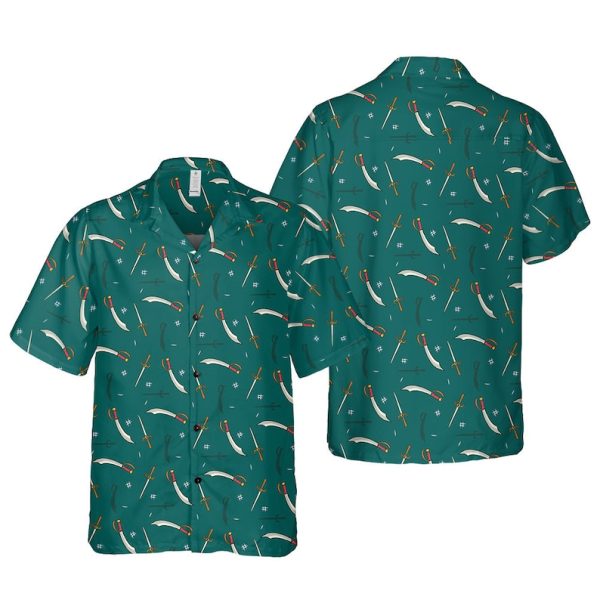 Dungeons and Dragons, Swords Hawaiian Shirt, Summer Shirt For Men and Women Jezsport.com