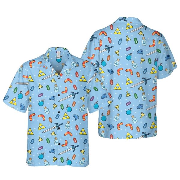 Zelda shirt, Zelda Hawaiian Shirt, Summer Shirt For Men and Women Jezsport.com