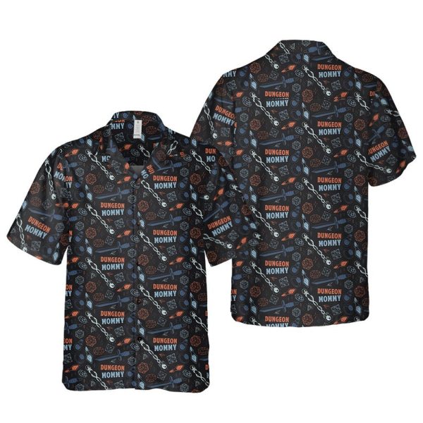 Dungeons and Dragons, Dungeon Mommy Hawaiian Shirt, Summer Shirt For Men and Women Jezsport.com