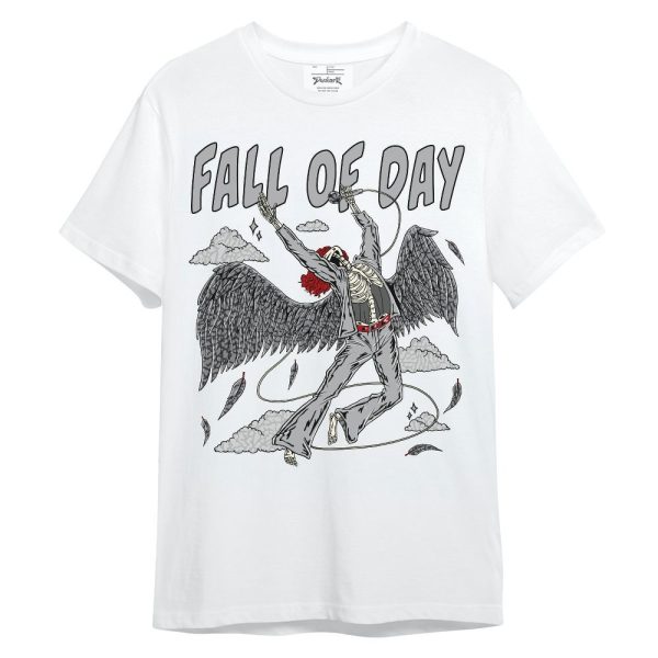 Cement Grey 3s Shirt - Fall Of Days Skeleton Unisex Shirt Matching Jordan Shirt Jezsport.com