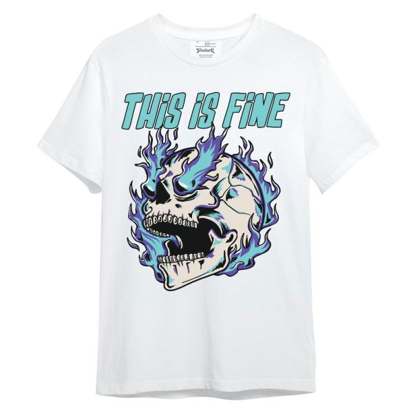 Low Hornets 1s Shirt - Blazing Skull Unisex Shirt Matching Jordan Shirt Jezsport.com