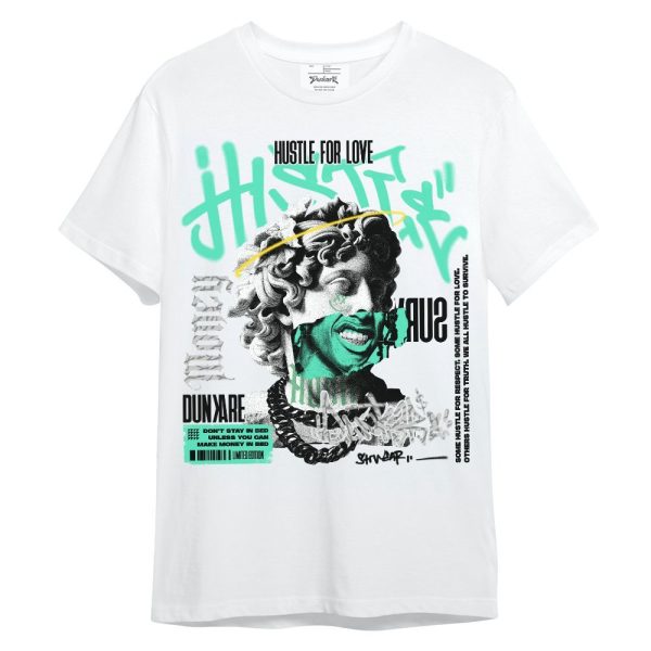 Black Green Glow 3s Shirt, Hustles Streetwear Unisex Shirt Matching Jordan Shirt Jezsport.com