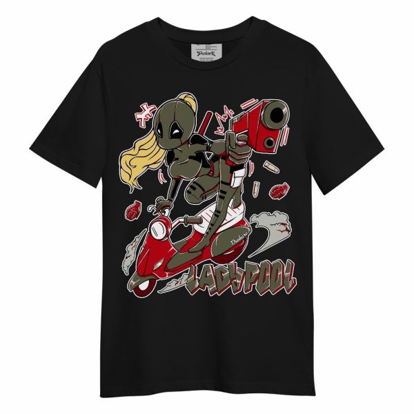 Low OG Medium Olive 1s Shirt - Lady Pool Cartoon Unisex Shirt Matching Jordan Shirt Jezsport.com