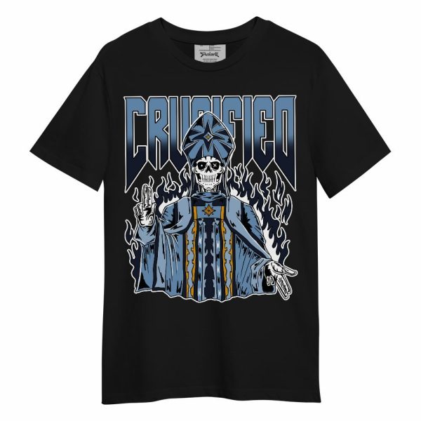 High OG First In Flight 1s Shirt Crucified Skeleton Unisex Shirt Matching Jordan Shirt Jezsport.com