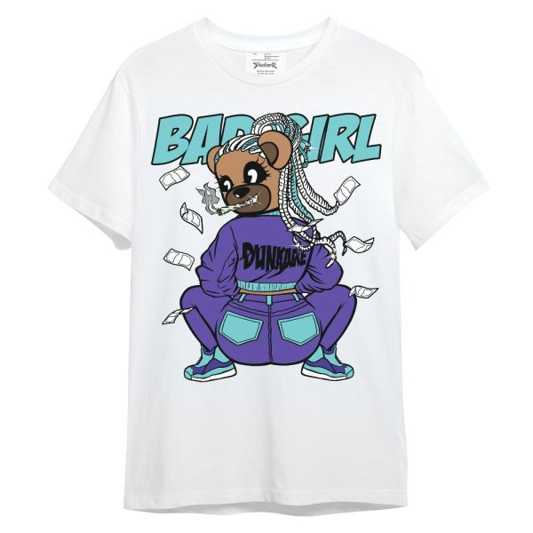 Low Hornets 1s Shirt - Rebellious Girl Bear Unisex Shirt Matching Jordan Shirt Jezsport.com