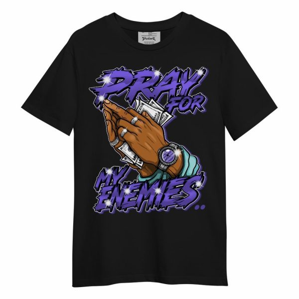 Low Hornets 1s Shirt - Prayed For Enemies Graphic Unisex Shirt Matching Jordan Shirt Jezsport.com