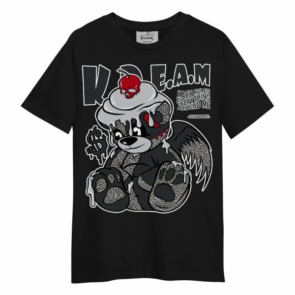 Black Cement 3s Shirt - Loot Bear Unisex Shirt Matching Jordan Shirt Jezsport.com