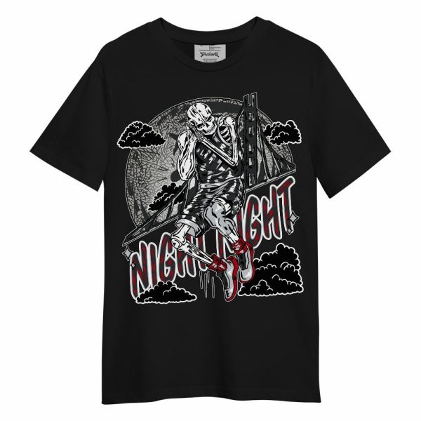 Black Cement 3s Shirt - Seeya Skeleton Unisex Shirt Matching Jordan Shirt Jezsport.com