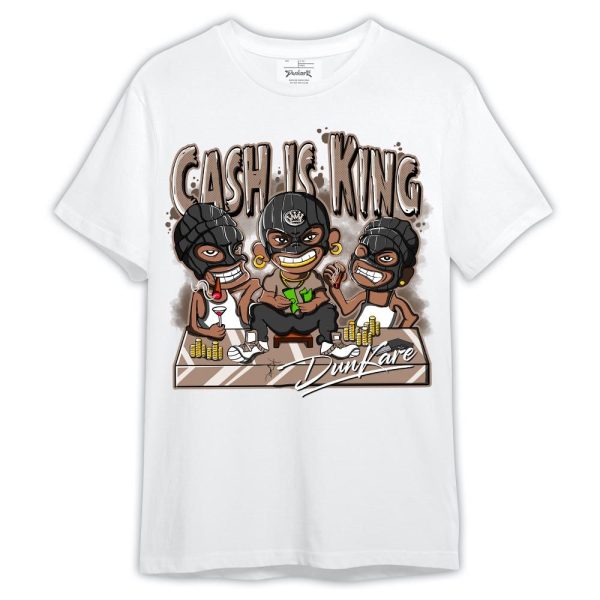 OG Latte 1s Shirt, Cash Is King Robber Gang Shirt Outfit 1005 LGH Matching Jordan Shirt Jezsport.com