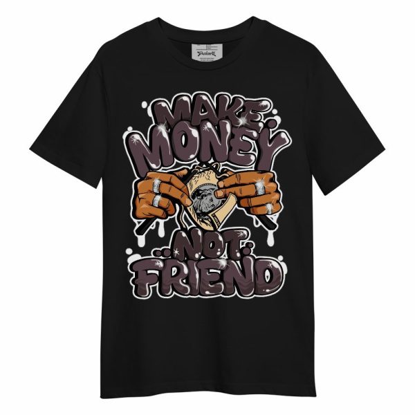 AMM Black 3s Shirt - Make Money Not Friend Graphic Unisex Shirt Matching Jordan Shirt Jezsport.com