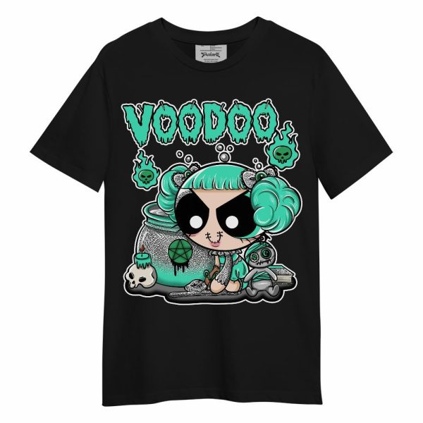 Black Green Glow 3s Shirt - Voodooz Unique Unisex Shirt Matching Jordan Shirt Jezsport.com