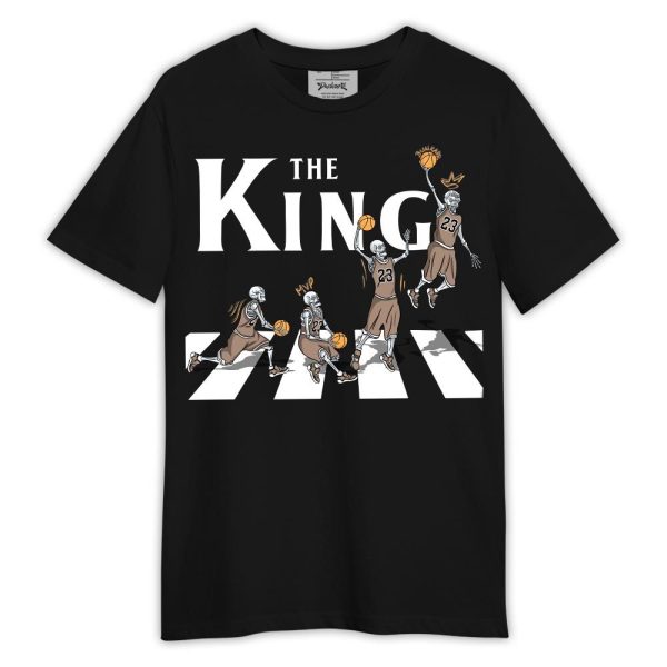 OG Latte 1s Shirt, The King Basketball Shirt Outfit 0605 TCD Matching Jordan Shirt Jezsport.com