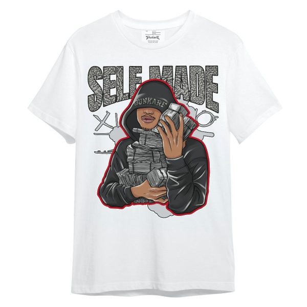 Black Cement 3s Shirt - Selfmade Unique Unisex Shirt Matching Jordan Shirt Jezsport.com