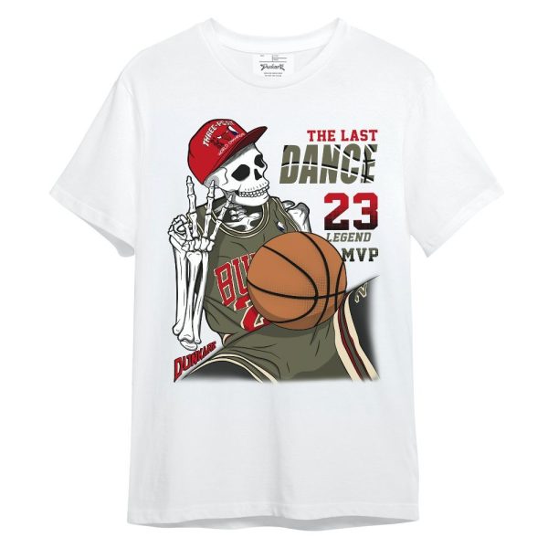 Low OG Medium Olive 1s Shirt, 23 Legend Dance Unisex Shirt Matching Jordan Shirt Jezsport.com