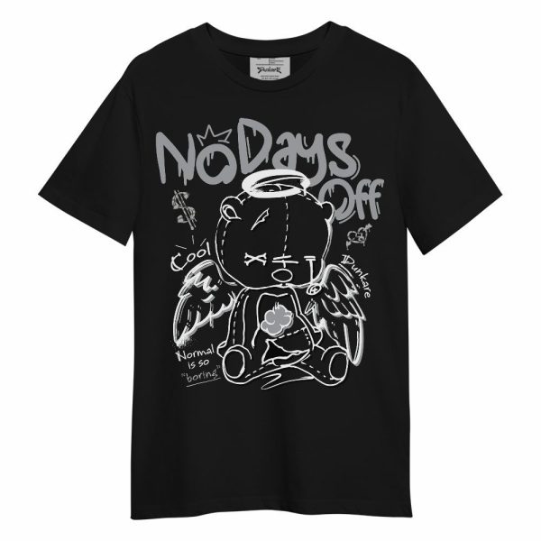 Black Cement 3s Shirt, No Days Off Unisex Shirt Matching Jordan Shirt Jezsport.com