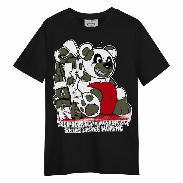 Low OG Medium Olive 1s Shirt - Possession Bear Shirt Unisex Oufit Unisex Shirt Matching Jordan Shirt Jezsport.com