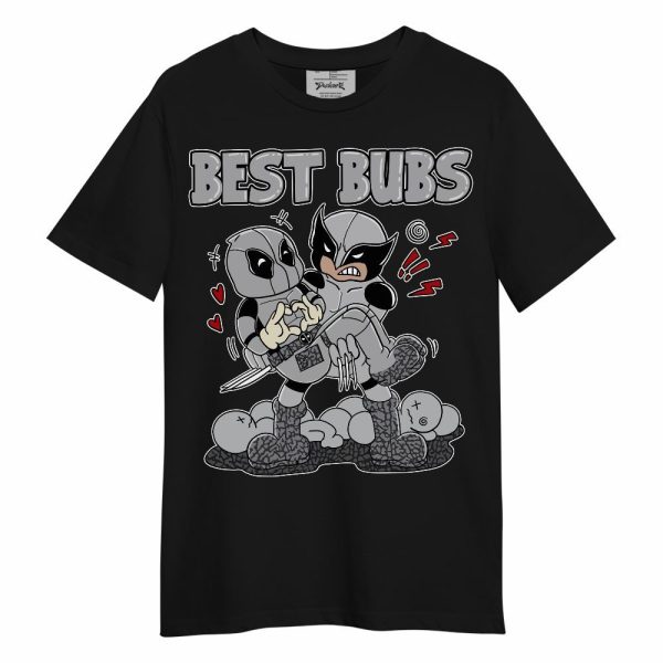 Cement Grey 3s Shirt - Bubs Cartoon Unisex Shirt Matching Jordan Shirt Jezsport.com