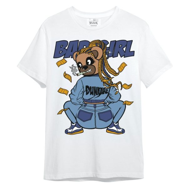 High OG First In Flight 1s Shirt Rebellious Girl Bear Unisex Shirt Matching Jordan Shirt Jezsport.com