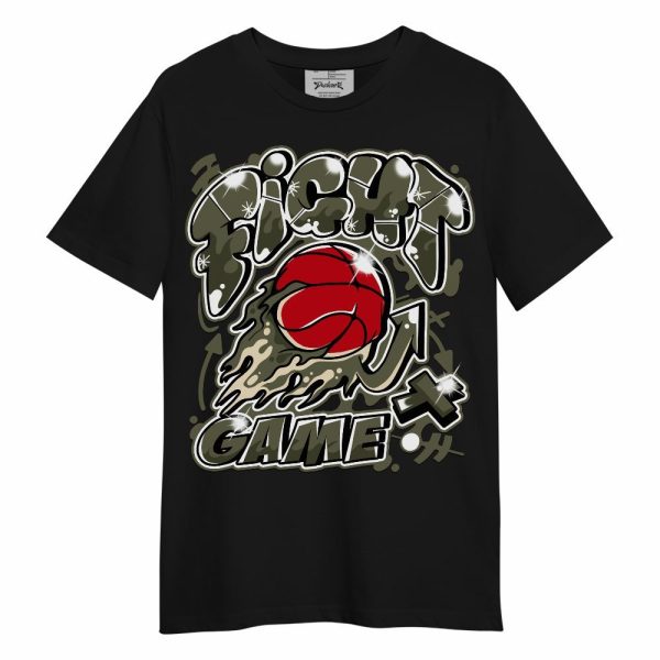 Low OG Medium Olive 1s Shirt - Fighter Games Graphic Unisex Shirt Matching Jordan Shirt Jezsport.com