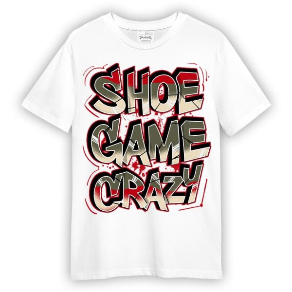 Low OG Medium Olive 1s Shirt - Shoe Game Crazy Graphic Shirt Unisex Matching Jordan Shirt Jezsport.com