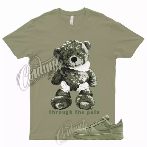 Air Force 1 Low Premium Oil Green Shirt Cargo Khaki Rough Olive Dunk Mid SMILE Jezsport.com