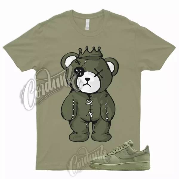 Air Force 1 Low Premium Oil Green Shirt Cargo Khaki Rough Olive Dunk Mid CROWN Jezsport.com