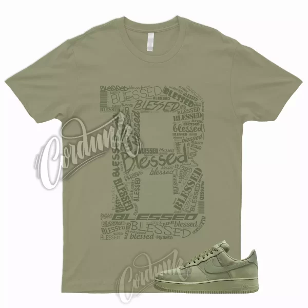 Air Force 1 Low Premium Oil Green Shirt Cargo Khaki Rough Olive Dunk Mid BLESSED Jezsport.com