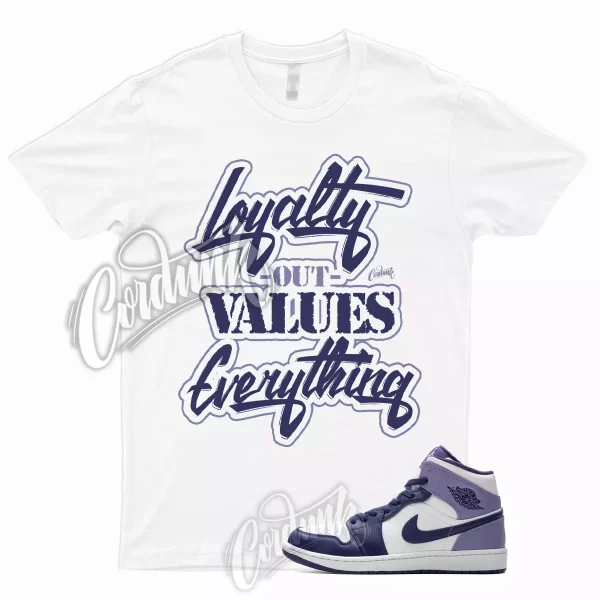 1 Mid Sky J Purple Light T Shirt Match GS Blueberry Thistle Dunk Low High LYLTY, DQ8426-515 Jezsport.com