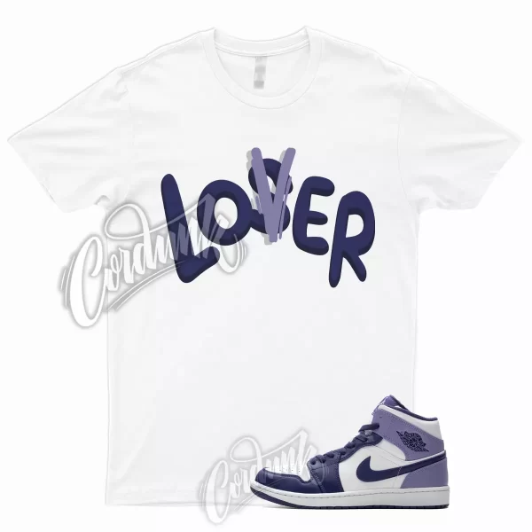 1 Mid Sky J Purple Light T Shirt Match GS Blueberry Thistle Dunk Low High LO, DQ8426-515 Jezsport.com