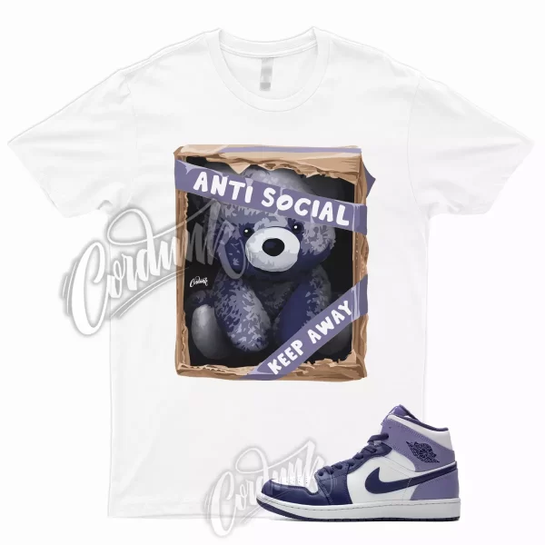 1 Mid Sky J Purple Light T Shirt Match GS Blueberry Thistle Dunk Low High AS2, DQ8426-515 Jezsport.com