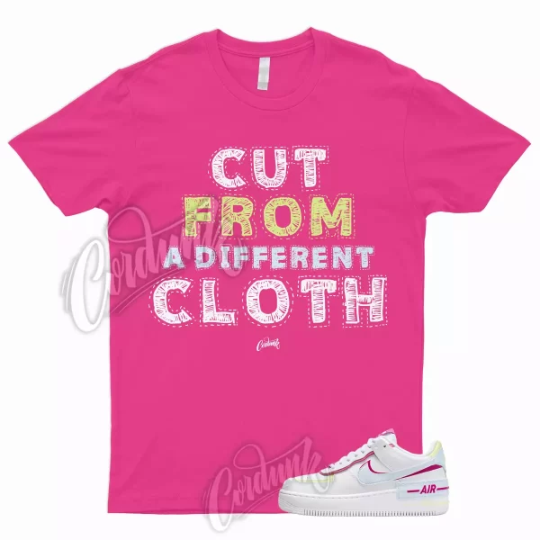 Air Force 1 Shadow T Shirt Blue Tint Light Lemon Twist Fireberry To Match CFDC Jezsport.com