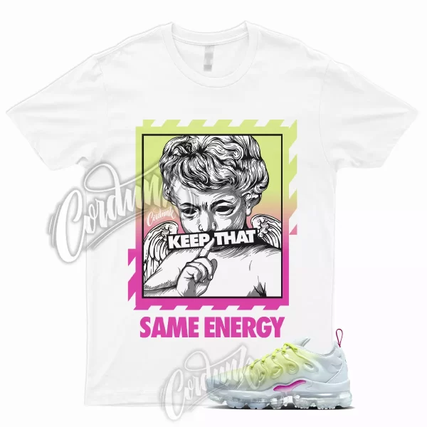 VaporMax Plus T Shirt Blue Tint Light Lemon Twist Fireberry 1 To Match ENERGY Jezsport.com