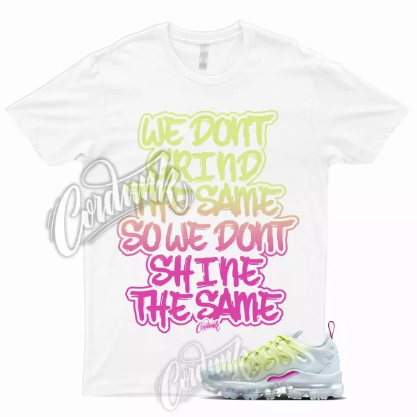 VaporMax Plus T Shirt Blue Tint Light Lemon Twist Fireberry 1 To Match GRIND Jezsport.com