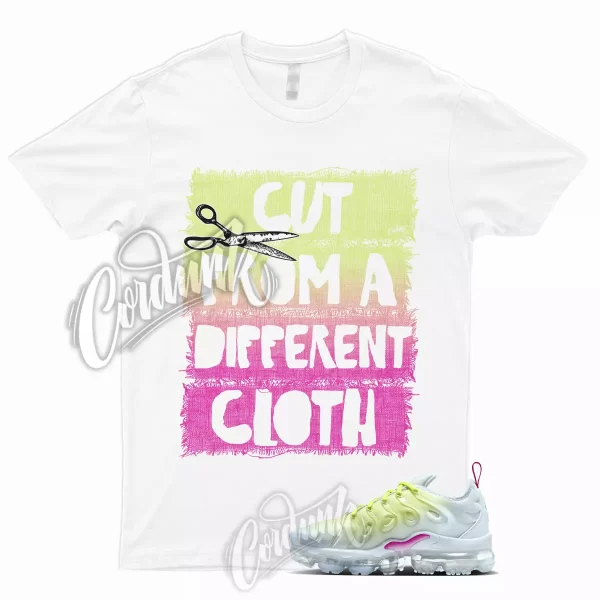 VaporMax Plus T Shirt Blue Tint Light Lemon Twist Fireberry 1 To Match CUT Jezsport.com