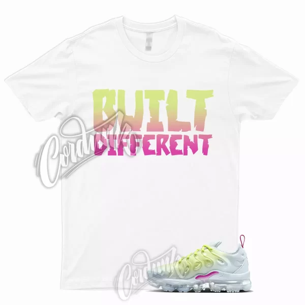 VaporMax Plus T Shirt Blue Tint Light Lemon Twist Fireberry 1 To Match BUILT Jezsport.com